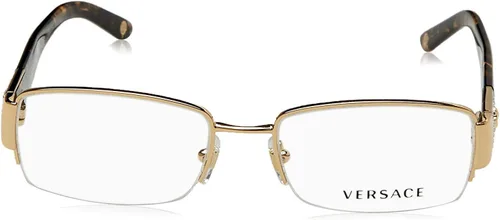 Vista 2 de Versace VE 1175B - Anteojos con montura dorada y lentes de diámetro no 2.087 in