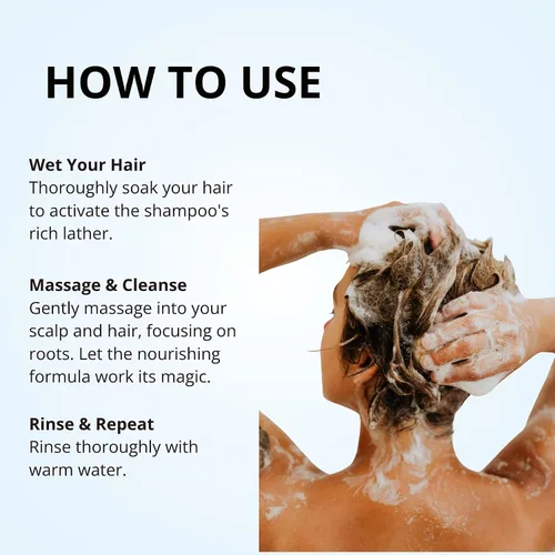Vista 8 de Champú voluminizador y espesante para cabello fino y fino, fórmula de biotina Root Lift añade cuerpo instantáneo, plenitud y brillo, sin sulfato, 10