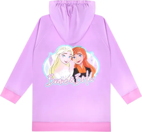 Vista 2 de Disney Frozen - Ropa impermeable con capucha para niñas pequeñas