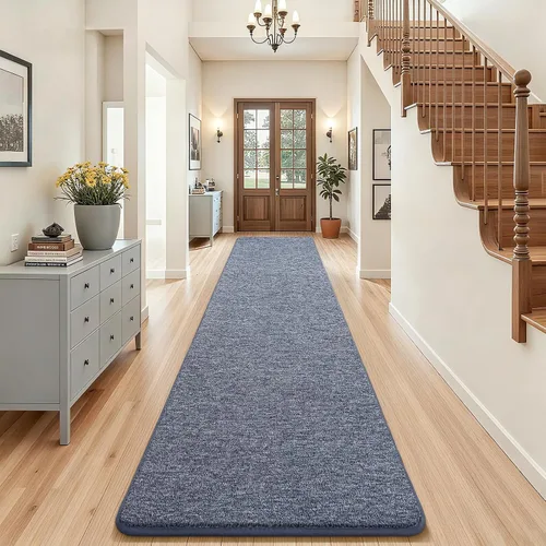 Vista 21 de AROGAN Alfombra Shag de Pasillo de 2 x 4 pies para pasillos, alfombras lavables con espuma viscoelástica para dormitorio, entrada
