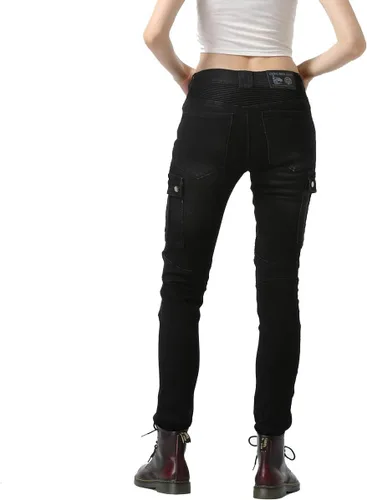 Vista 6 de Takuey Pantalones de motociclista para mujer, pantalones de protección para ciclismo