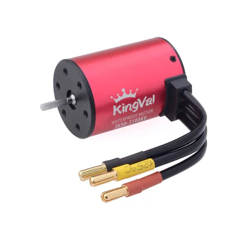 Vista 18 de KingVal Reemplazo 3660 1950KV Eje de motor sin escobillas impermeable 0.125 in compatible con 1/10 RC Car