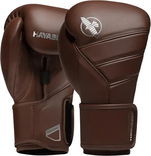 Vista 9 de Guantes de boxeo de cuero Hayabusa T3 Kanpeki para hombres y mujeres para entrenamiento, sparring, saco pesado y trabajo con manoplas