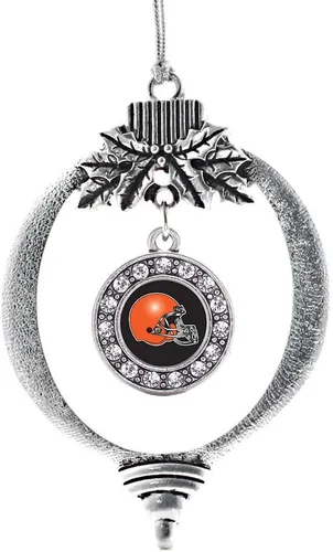 Vista 188 de Inspired Silver - Adorno de cromosoma 21 con dije de círculo de plata con joyas de circonita cúbica