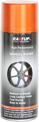 Vista 18 de EASTUP Pintura en aerosol de esmalte acrílico metálico de imitación de plata premium para ruedas - Acabado brillante, alta durabilidad, resistente