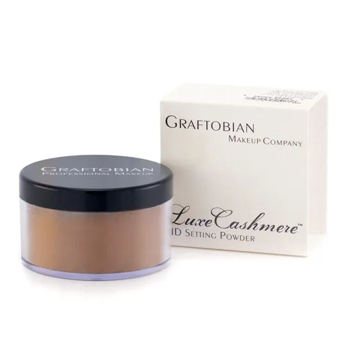 Vista 5 de LuxeCashmere HD Polvo fijador, Crema de banano Pastel de crema de plátano