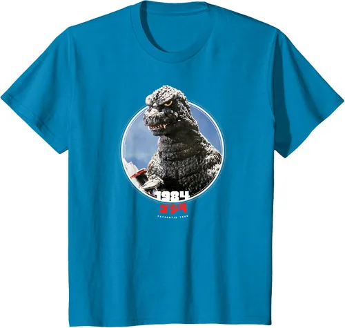 Vista 53 de Godzilla 1984 El regreso de Godzilla Icons of Toho - Camiseta pequeña Negro