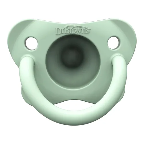 Vista 11 de Dr. Brown's HappyPaci - Chupete para bebé, gris, verde, crudo, 0.0-19.7 ft