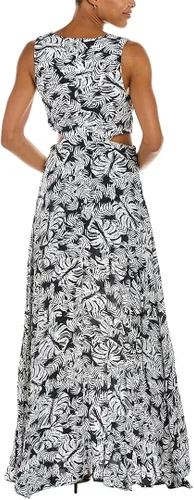 Vista 2 de bebe Vestido maxi con detalle de anillo estampado
