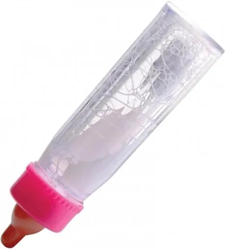 Vista 9 de 4E's Novelty Paquete de 2 botellas de accesorios para muñecas de bebé, muñeca mágica que desaparece leche y jugo, accesorios para muñecas de bebé