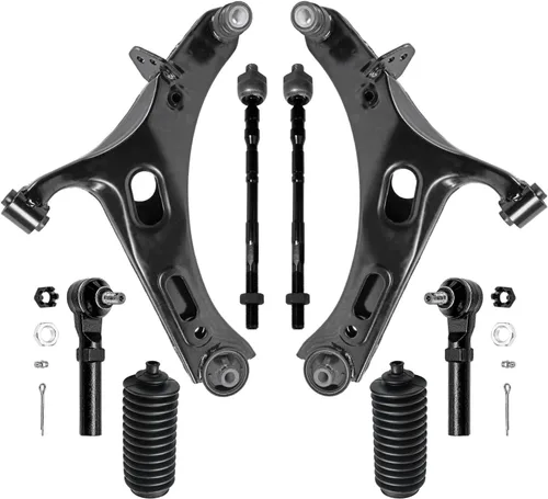 Vista 27 de Detroit Axle - Kit de brazos de control de extremo de 8 piezas para Toyota 2001-2003 Highlander 2002-2003 Camry Lexus ES300, 2 conjuntos de brazos