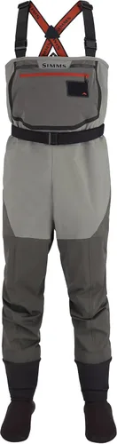 Vista 9 de Simms Men's Freestone Stockingfoot Fishing Waders, Smoke