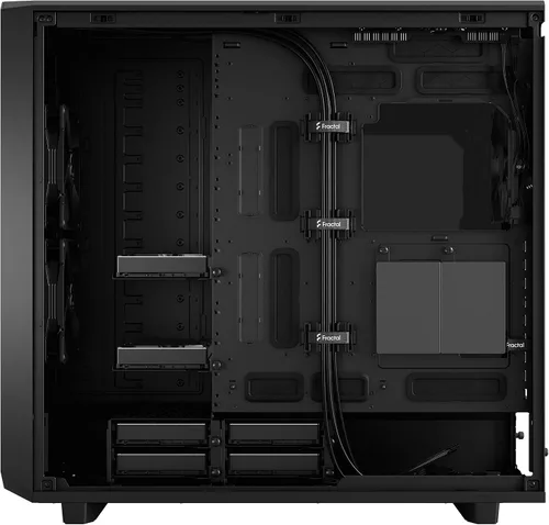 Vista 17 de Fractal Design Meshify 2 XL Negro ATX Flexible Oscuro Tintado Vidrio Templado Ventana Full Tower Computadora