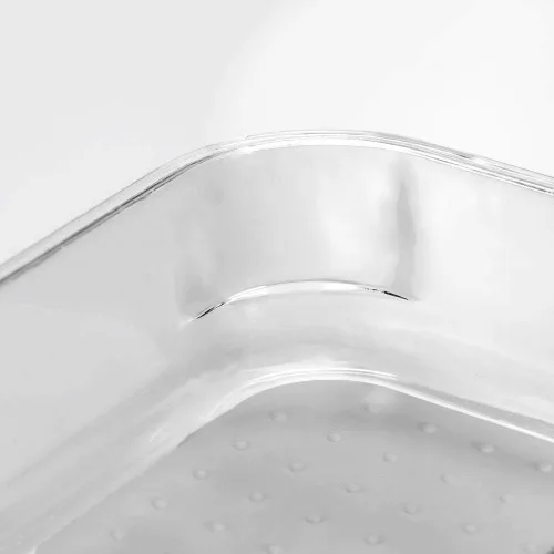 Vista 6 de madesmart Organizador de almacenamiento mediano transparente, forro de agarre suave de alta calidad, base antideslizante, para utensilios de cocina
