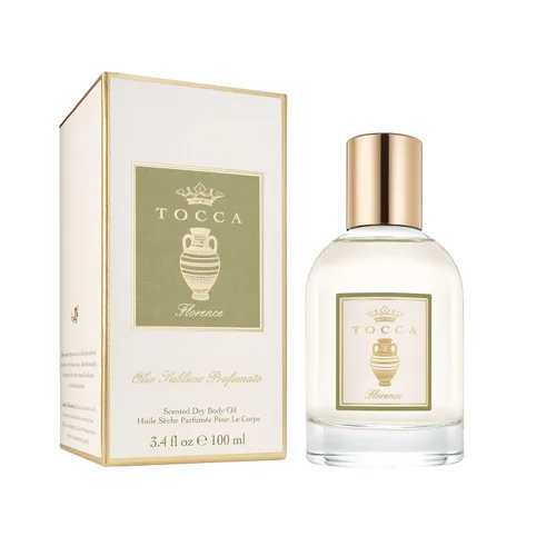 Vista 9 de Tocca Cleopatra Aceite corporal seco perfumado, 3.4 onzas líquidas Olio Sublime Profumato - Fragancia corporal con pomelo, jazmín y almizcle