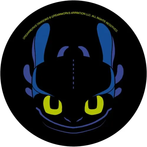 Vista 3 de DreamWorks Dragons Disfraz de Furia Nocturna sin dientes PopSockets Standard PopGrip
