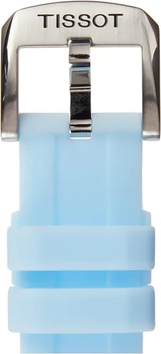 Vista 5 de Tissot Correa de reloj T852047450, Azul, Moderno
