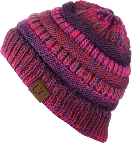 Vista 468 de C.C Trendy Warm Chunky Soft Stretch Cable Knit Beanie