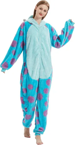 Vista 7 de Sqlszt Snorlax - Pijama unisex de una pieza para adultos, disfraz de animal Eeyore para mujeres y hombres