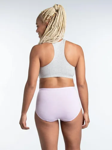 Vista 3 de Fruit of the Loom - Ropa interior transpirable de mujer, talla regular y extragrande