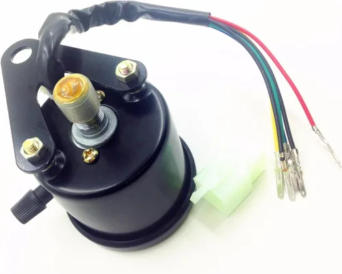 Vista 4 de 12V Universal Dual Odómetro Velocímetro Medidor Medidor Doble Kilometraje Medidor para Motocicletas ATV Scooter
