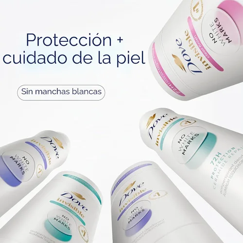 Vista 4 de Dove Advanced Care - Desodorante antitranspirante en barra para mujer, paquete de 36 unidades, acabado transparente, tamaño de prueba y viaje, 0.5