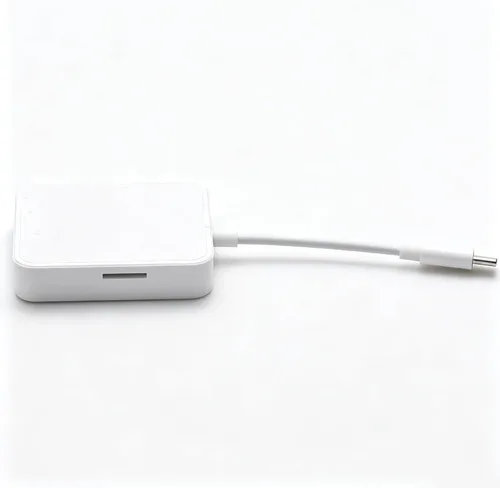 Vista 7 de Tipo C Plug ABS 4 en 1 adaptador de lector de tarjetas de medios inteligentes para M2/SD/XD/SM