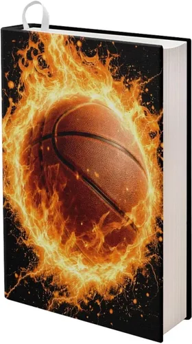 Vista 23 de Rnyleeg Fundas de libro de fútbol americano para niños escolares de 9 x 11 pulgadas, funda elástica para libro de tapa dura, funda protectora