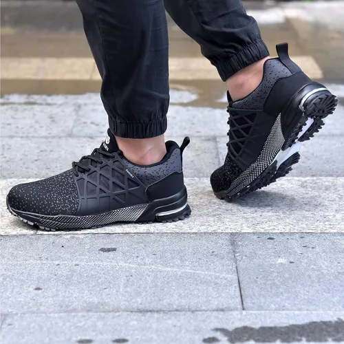 Vista 8 de SUADEX Zapatos de punta de acero indestructibles para hombres y mujeres, zapatos de trabajo ligeros para hombres, cómodos zapatos de seguridad
