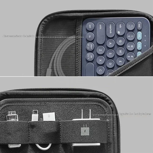 Vista 3 de tomtoc Funda tipo cartera para iPad Pro M5/M4 de 11 pulgadas 2025 y iPad Air M2 2024, iPad (A16), funda de transporte y almacenamiento