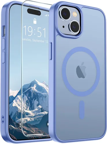 Vista 139 de SUPFINE Funda magnética para iPhone SE 2022 (3ª)/2020 (2ª), iPhone 8 (compatible con MagSafe) (protección contra caídas de grado militar), funda