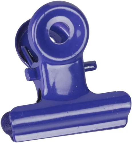 Vista 10 de JAM PAPER Paquete combinado de clips de metal Bulldog - Pequeño - 0.866 in - Surtido - 100