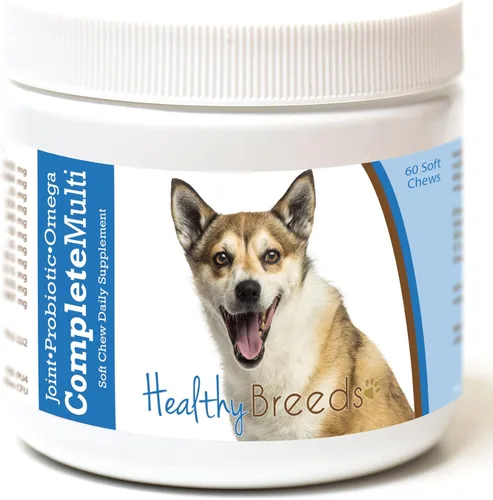 Vista 370 de Healthy Breeds Affenpinscher todo en uno multivitamínico suave masticable 60