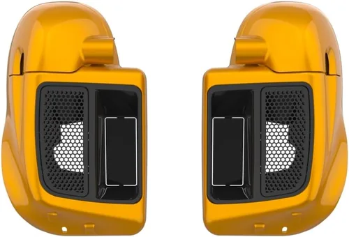 Vista 68 de Kits de calentadores de piernas con ventilación y combinación de color con guantera para Harley Davidson Touring Street Road King Glide FLTR 2014