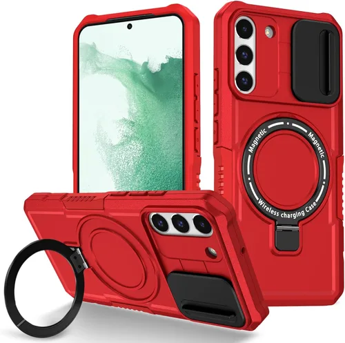 Vista 99 de Funda magnética para Samsung Galaxy Note 20 Ultra, soporte para teléfono, funda protectora mate a prueba de golpes, funda protectora para teléfono