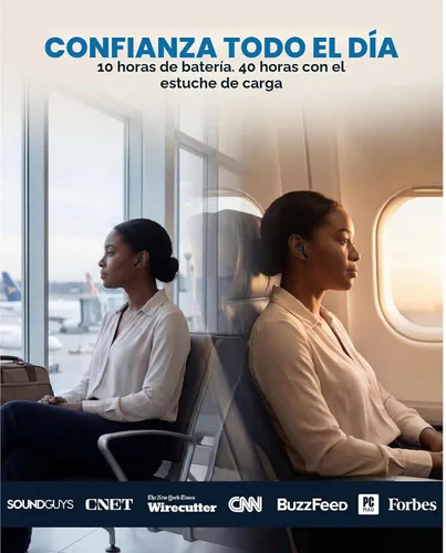 Vista 7 de TREBLAB Auriculares inalámbricos X8 True - Cancelación activa de ruido