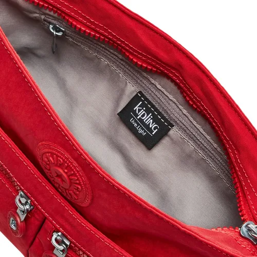 Vista 5 de Kipling Womens New Angie Handbag Lightweight Crossbody Nylon Travel Bag