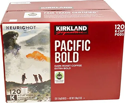 Vista 2 de Kirkland Pacific Bold K-Cups, 100 unidades (240 K-Cups)