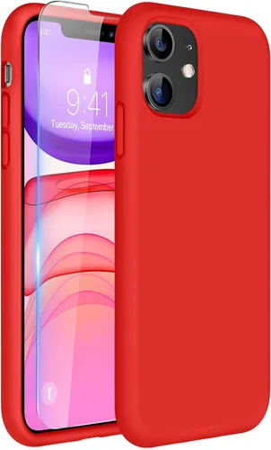 Vista 11 de Miracase Funda ultradelgada diseñada para iPhone SE 2022 (3ª generación)/iPhone SE 2020 (2ª generación)/iPhone 7/iPhone 8 con protector de pantalla