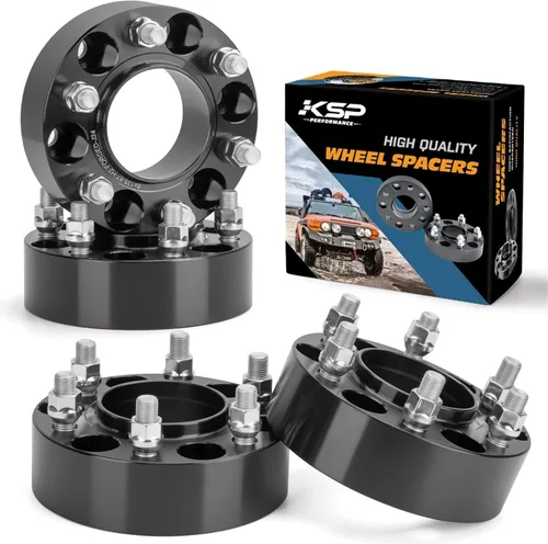 Vista 11 de Adaptadores de rueda KSP de 6 x 135 a 6 x 5.5, espaciador de conversación de patrón de pernos para rueda Silverado Ram instalar en vehículos F150