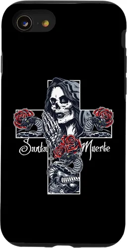 Vista 18 de Funda con diseño de calavera de Santa Muerte para iPhone 17