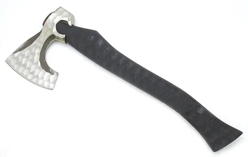 Vista 16 de Medieval Warrior Hacha Tomahawk Viking Tomahawk hecha a mano forjada a mano personalizada-hacha de caza-hacha de camping. (diseño)