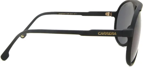 Vista 3 de Carrera Gafas de sol unisex estilo Champion/N Pilot, negro mate/gris, 2.441 in, 0.472 in