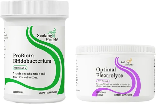 Vista 9 de Probiota Bífido, 60 cápsulas vegetarianas, probiótico solo para bifidobacteria, 10 + mil millones de CFUS, libre de lácteos, no necesita conservar
