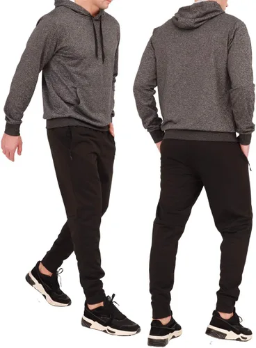 Vista 6 de Paquete de 12 pantalones deportivos para hombre, pantalones deportivos de entrenamiento para hombre, pantalones deportivos con bolsillos