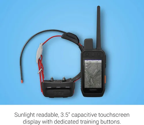 Vista 3 de Garmin Alpha 200i/TT 15 Paquete de Seguimiento y Entrenamiento para Perros, Portátil y Collar, Utiliza Tecnología inReach, Pantalla Táctil de 3.6