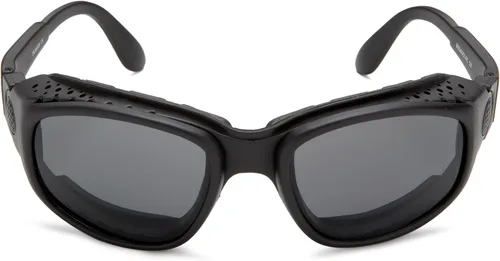 Vista 2 de Bobster SL3096 Sport and Street Prescription Ready - Gafas de sol, montura negra, 3 lentes (ahumadoámbar y transparente), talla única