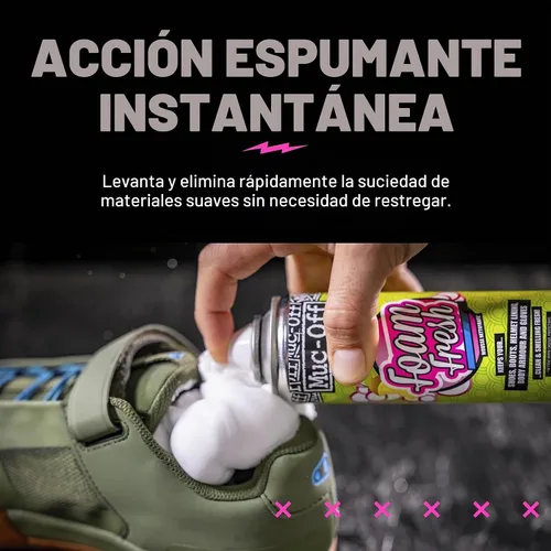 Vista 3 de Muc-Off - Espuma MOX-199 Fresh, Verde, 13.5 fl oz