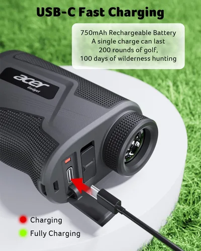 Vista 6 de Acer Gadget Golf Rangefinder with Slope On/Off, 800/1200Yards, Golf Gifts