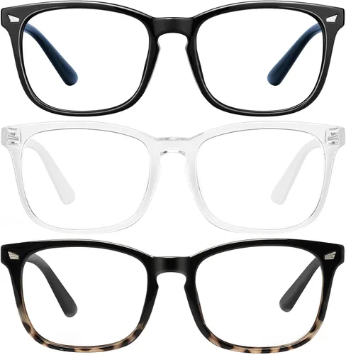 Vista 11 de hunsquer Gafas de luz azul para mujer/hombre